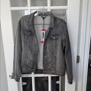 Buffalo David Bitton Gray Jean Jacket